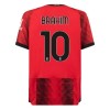 Maglia ufficiale AC Milan Brahim 10 Casa 2023-24 per Uomo